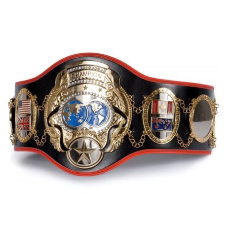 Boxing title belts